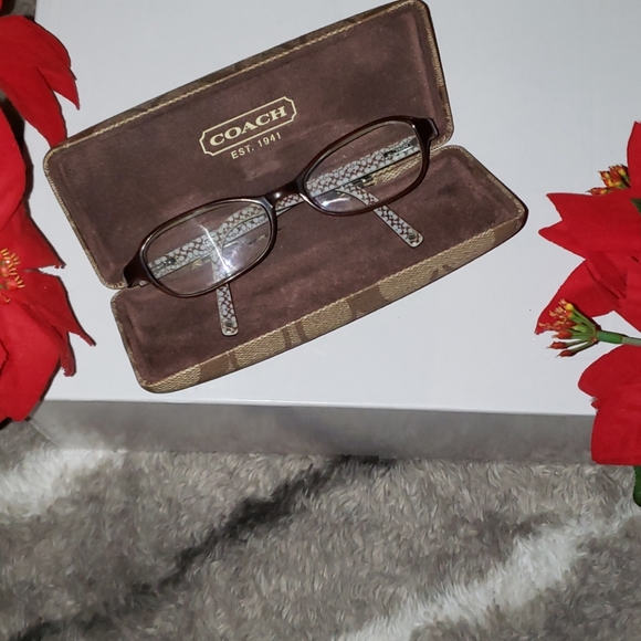 Coach Prescription Eyeglasses Elana 525 Brown - Picture 1 of 5